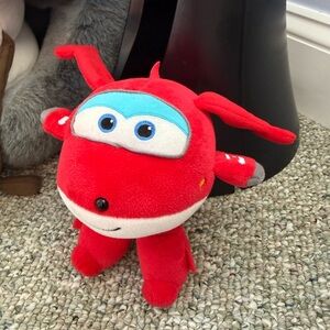 SUPERWINGS Jet Plush Airplane Toy